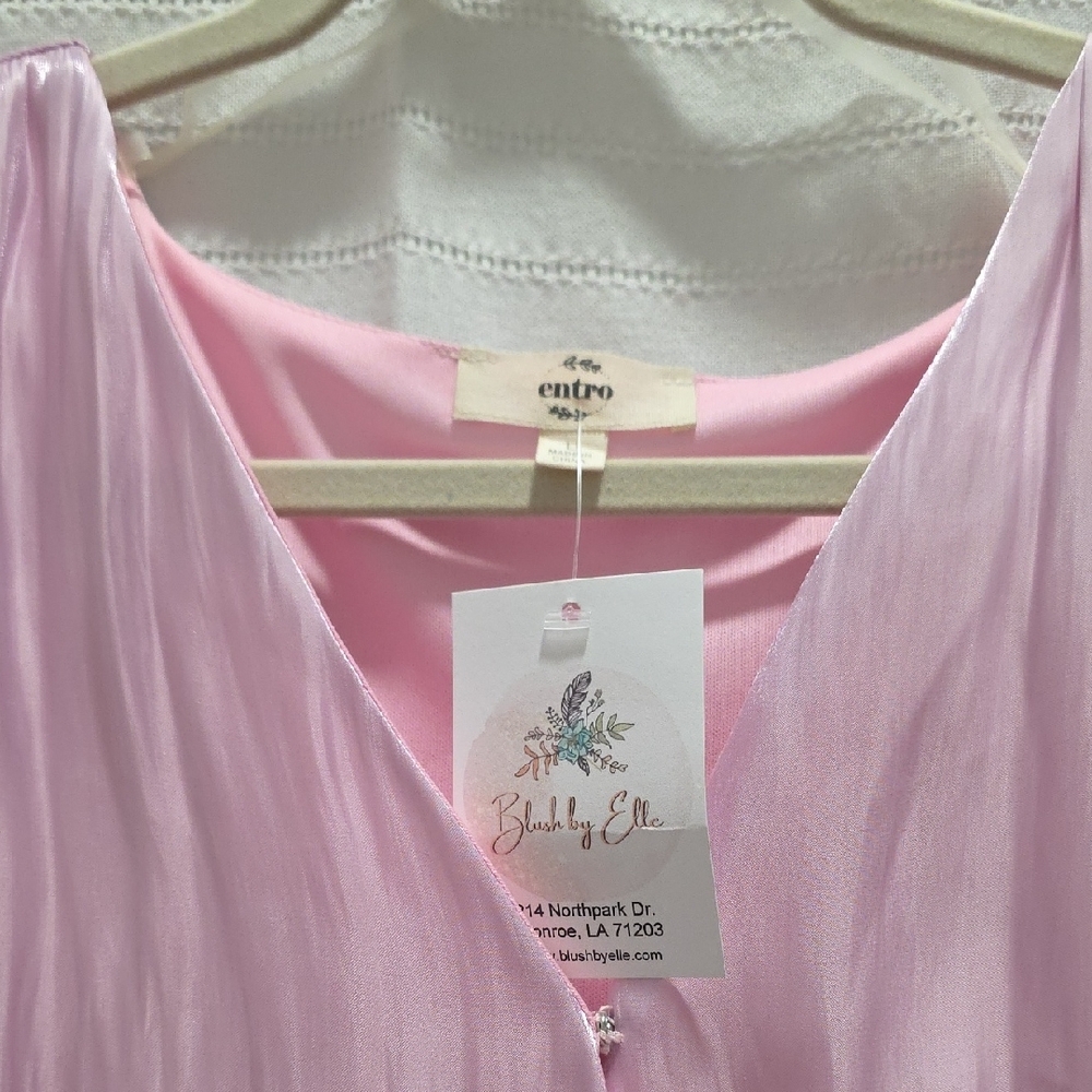 Entro Shimmering Lavender/Pink Bodysuit - Picture 3 of 8